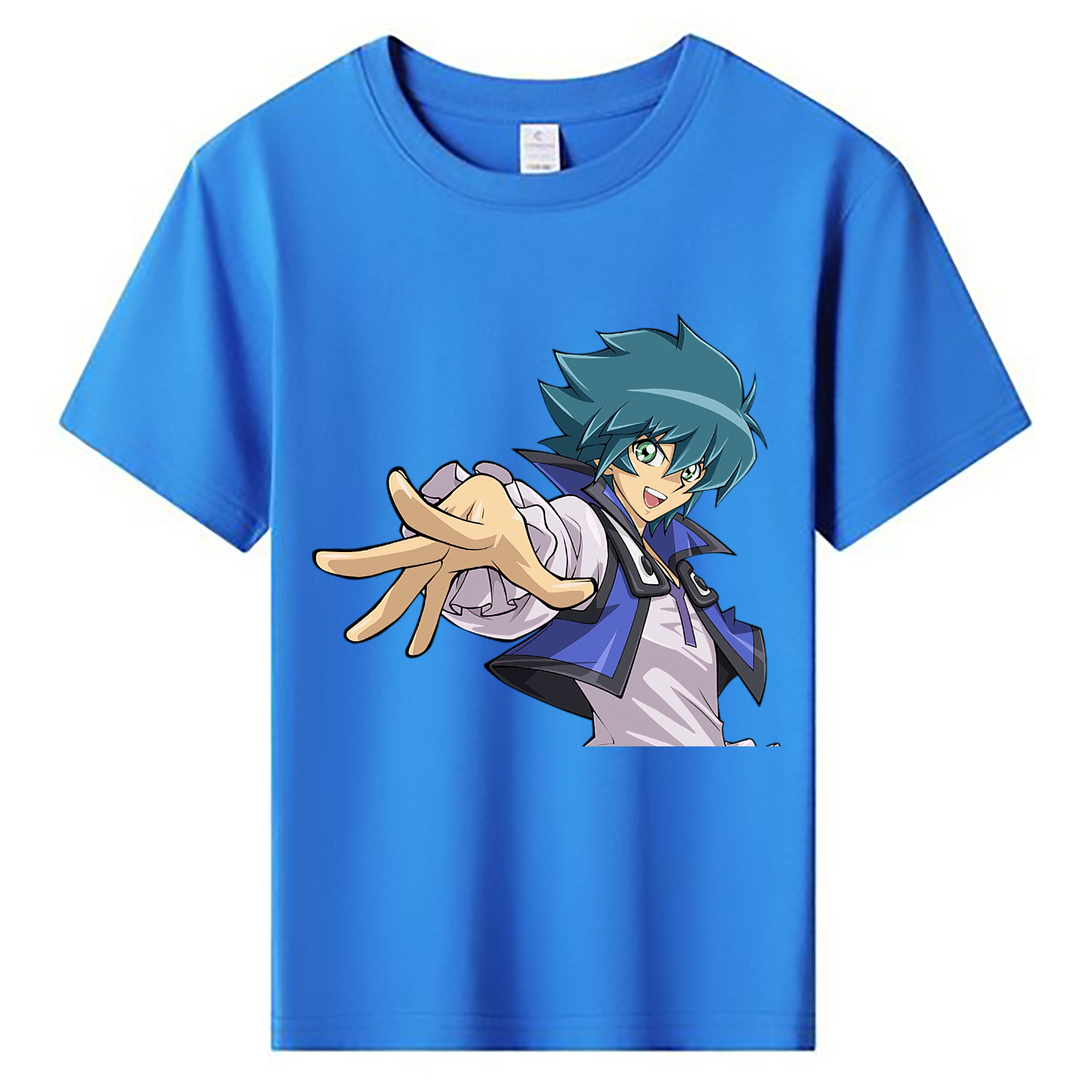 （画像用） 遊☆戯☆王 Yu-Gi-Oh! 綿100％キッズTシャツ（フロントプリント）